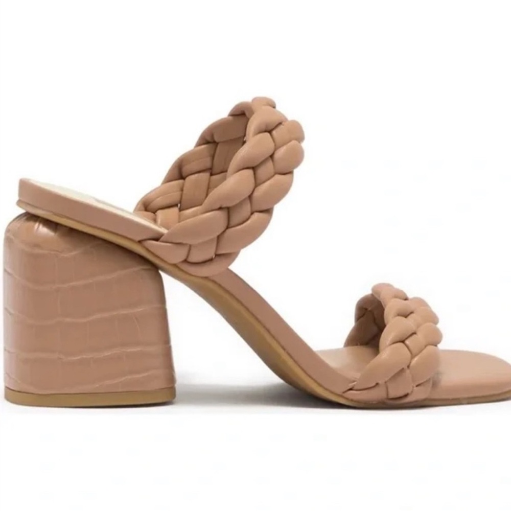 Dolce Vita Braided Tan Sandals